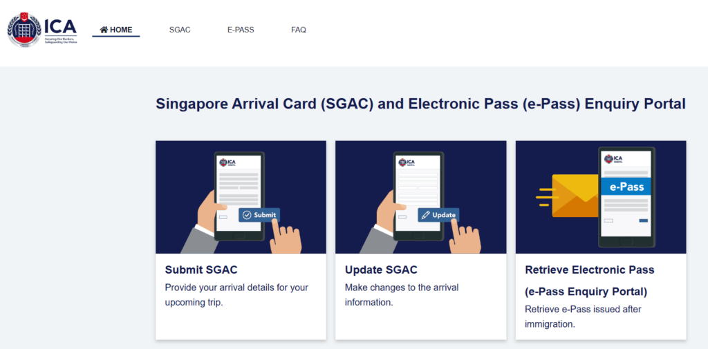 SGアライバルカードのオンライン申請手順ガイド